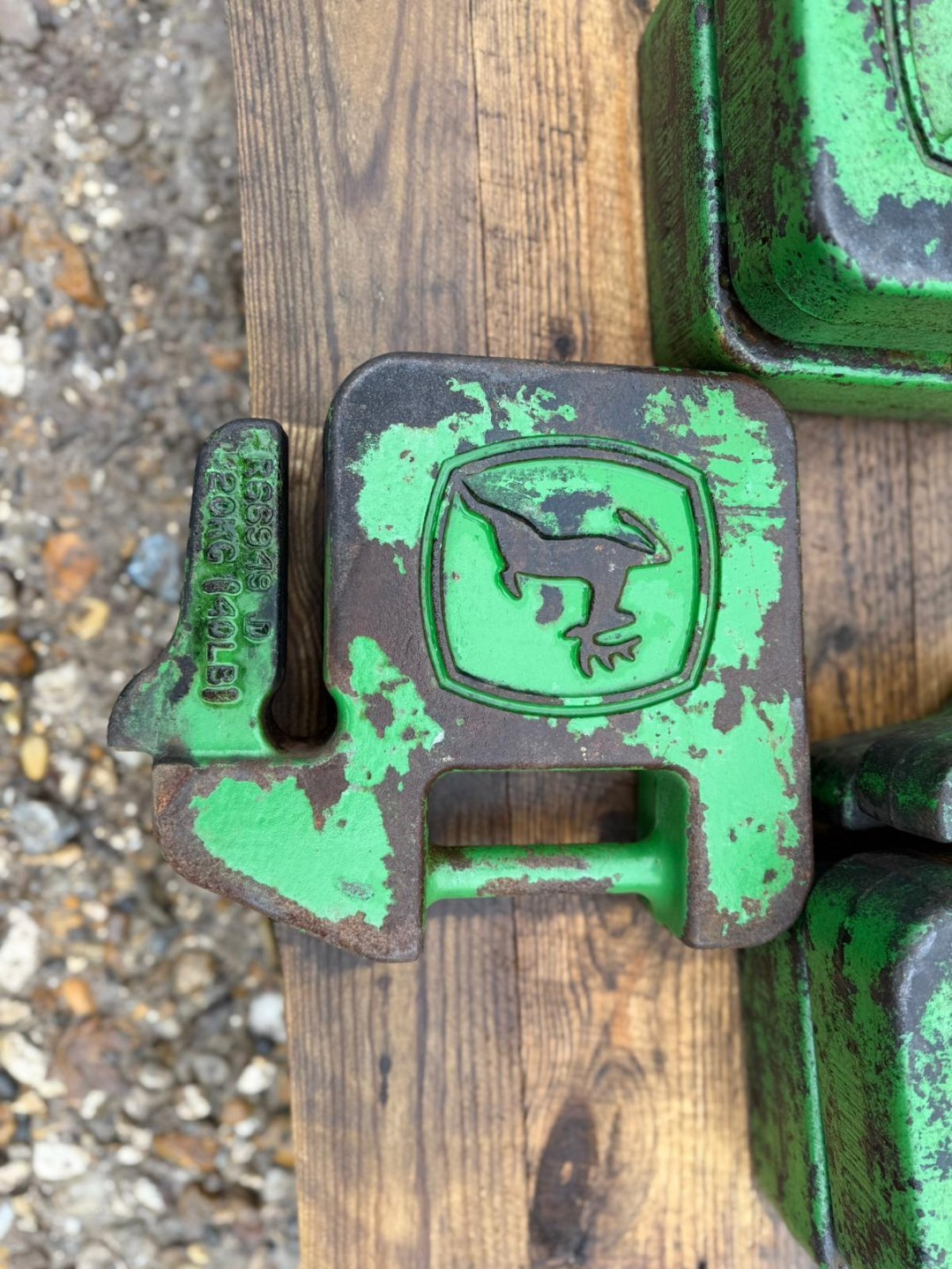 Used John Deere Compact Tractor Front Weights