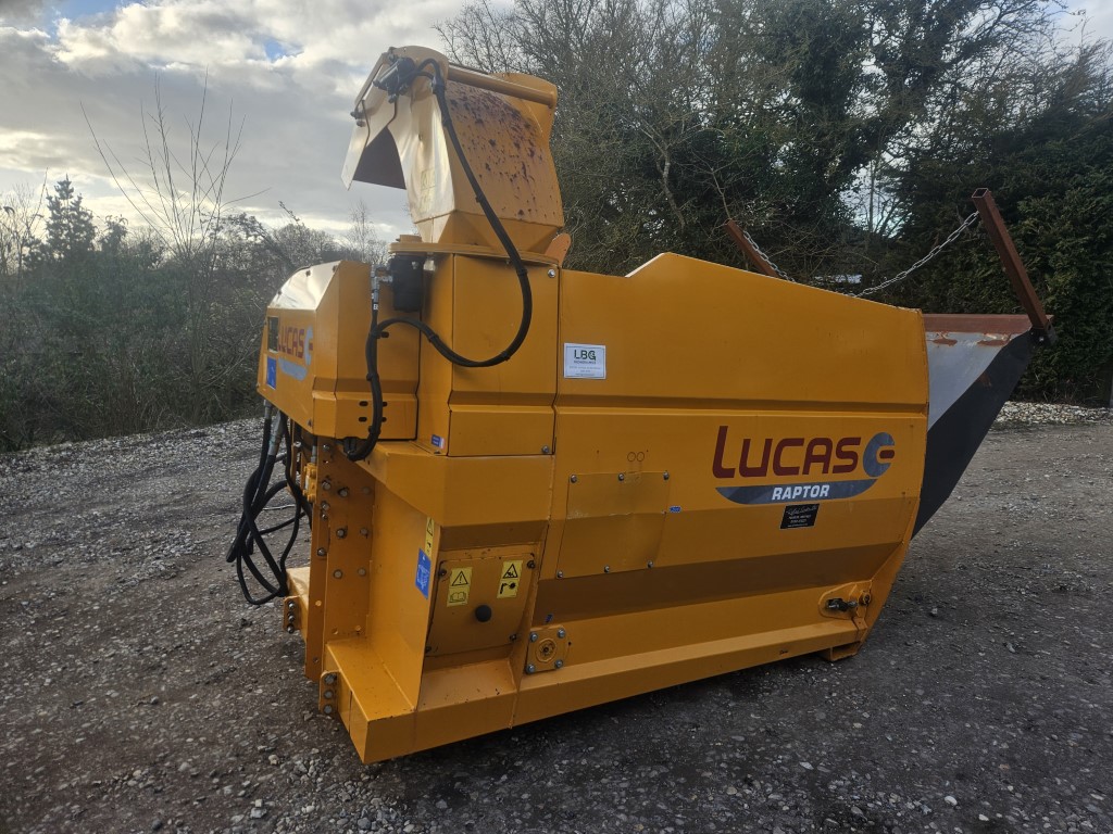 Used Lucas Raptor Telescopic Bedder