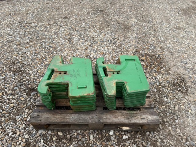Used John Deere 50kg Front Weights