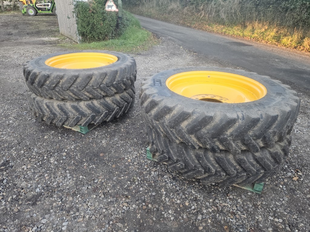 Used Set of JCB Fastrac Row Crop Wheels