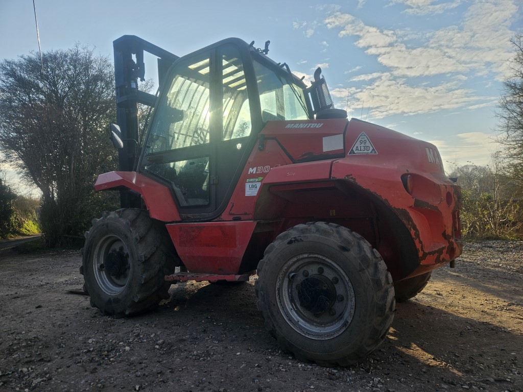 Used Manitou M30-4 Rough Terrain Forklift