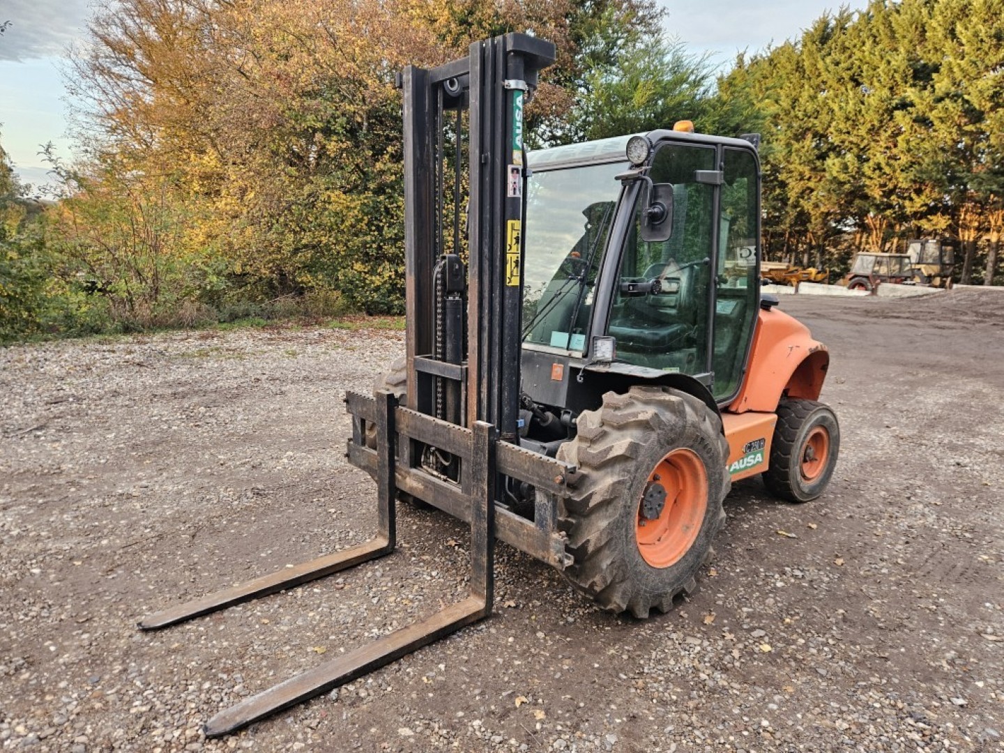 Used Ausa C250H Compact Terrain Forklift