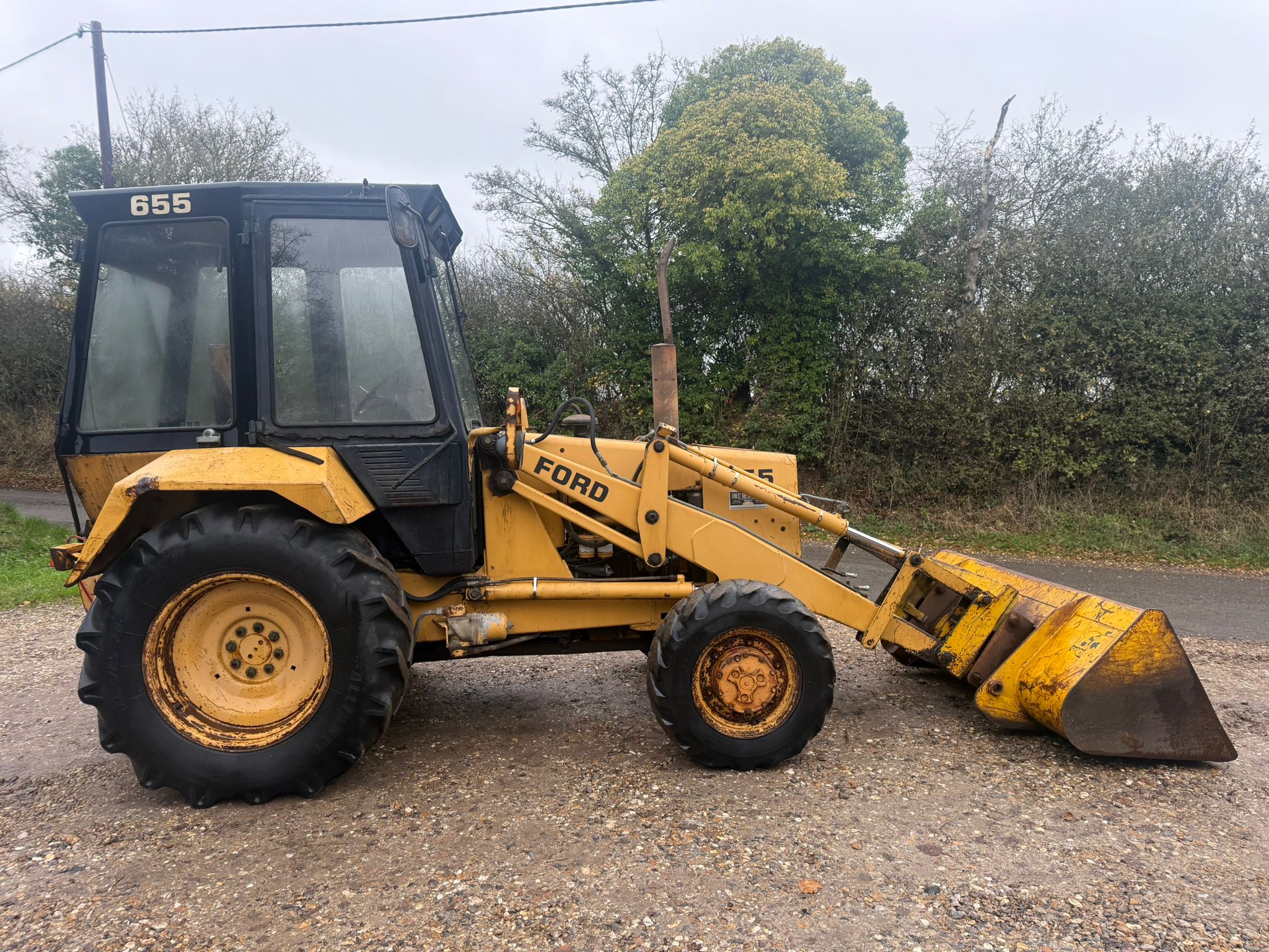 Used Ford 655 4wd Loader
