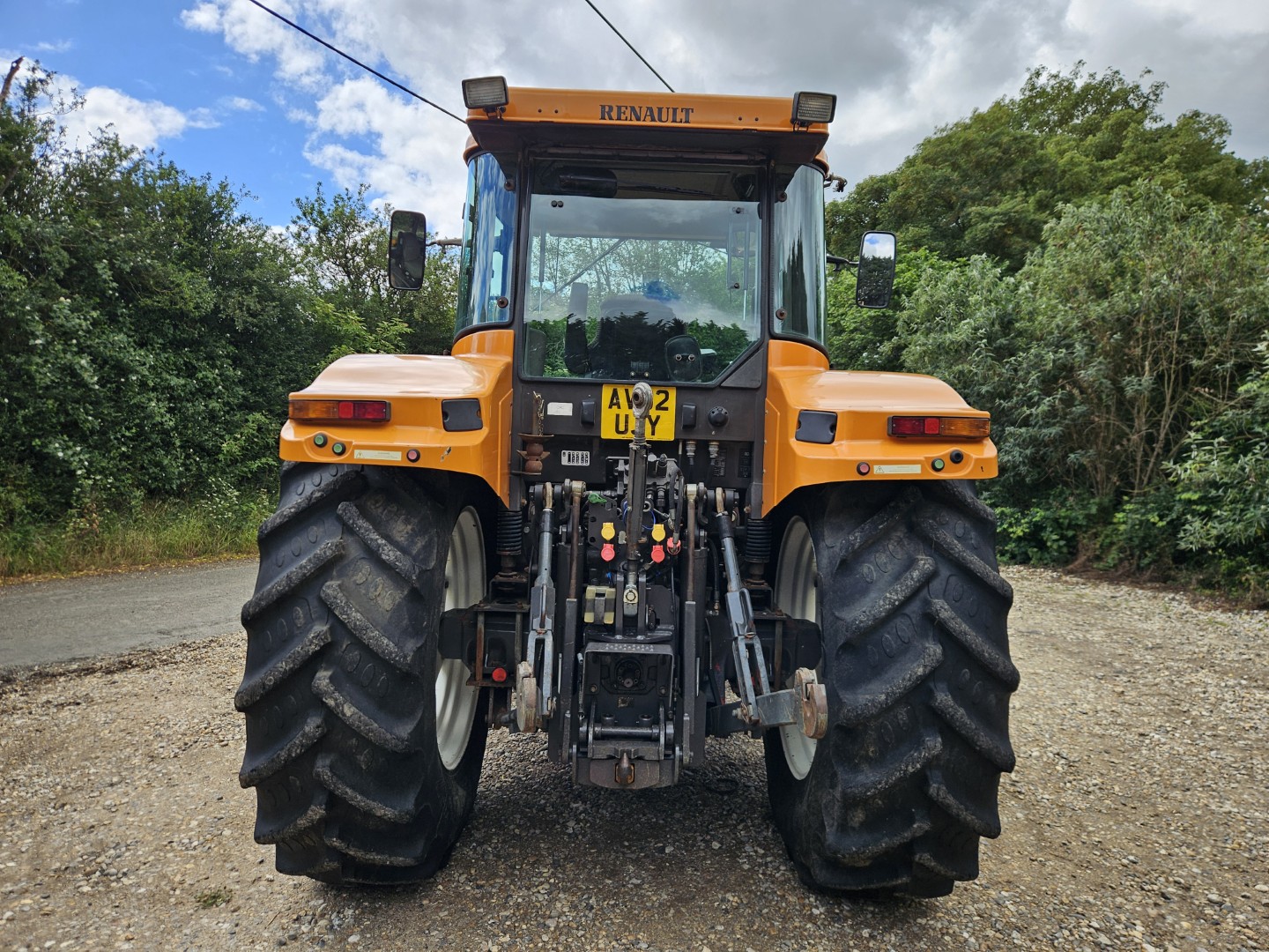 Used Renault Ares 696RZ 4wd Tractor