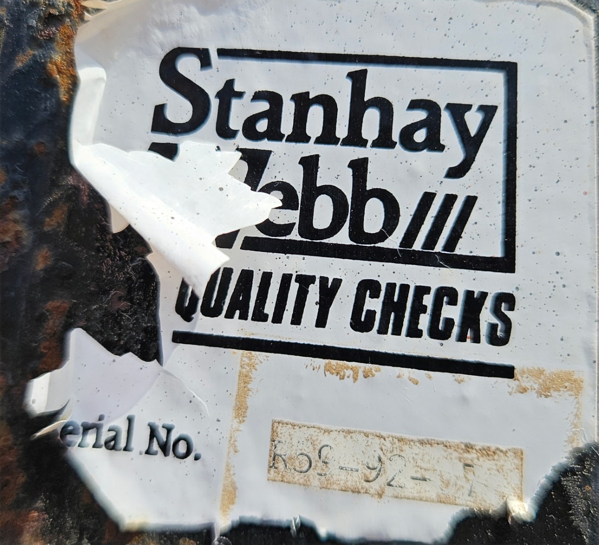 Used Stanhay Webb Rallye 590 Precision Drill