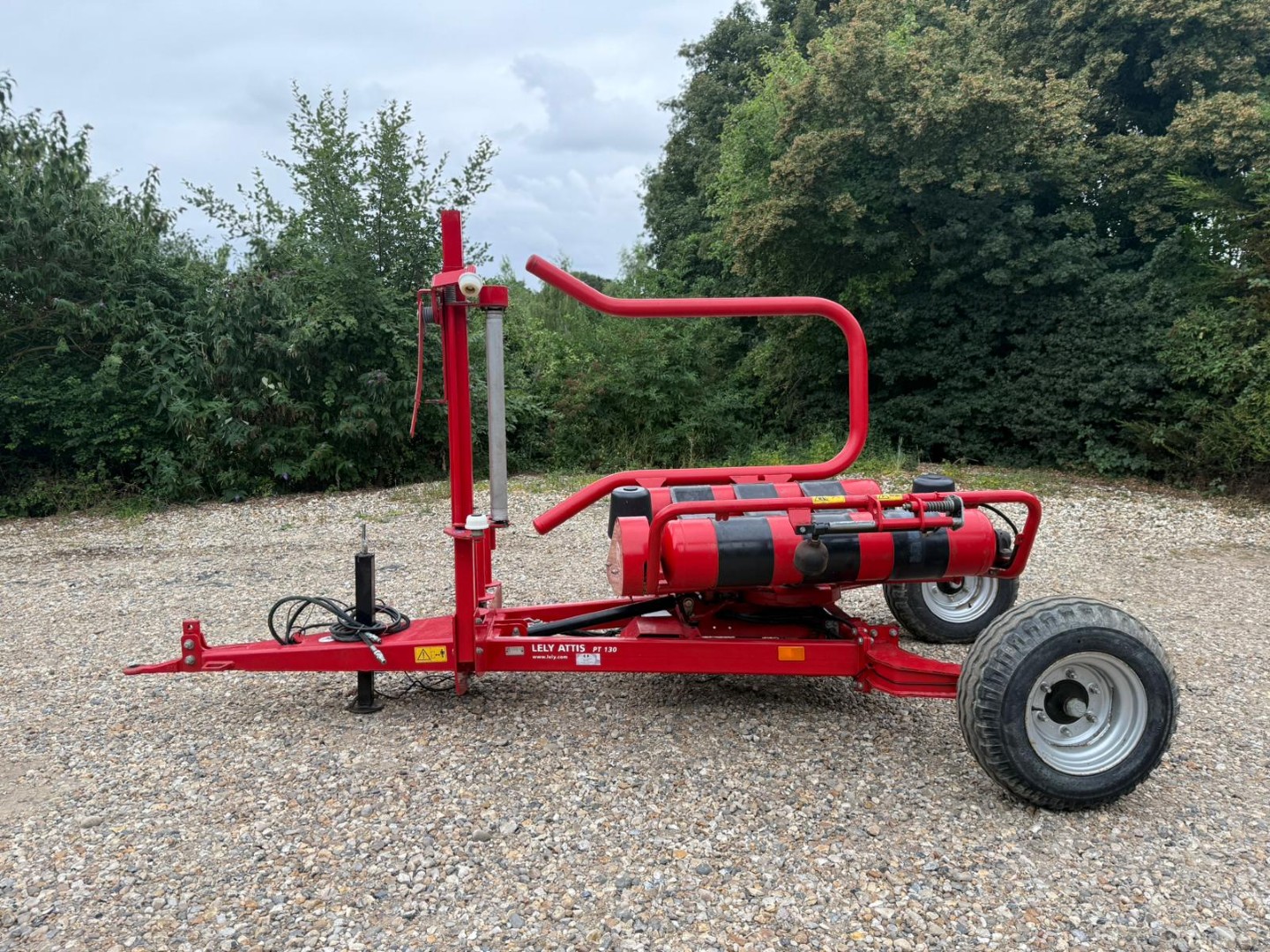 Used Lely Attis PT130 Bale Wrapper