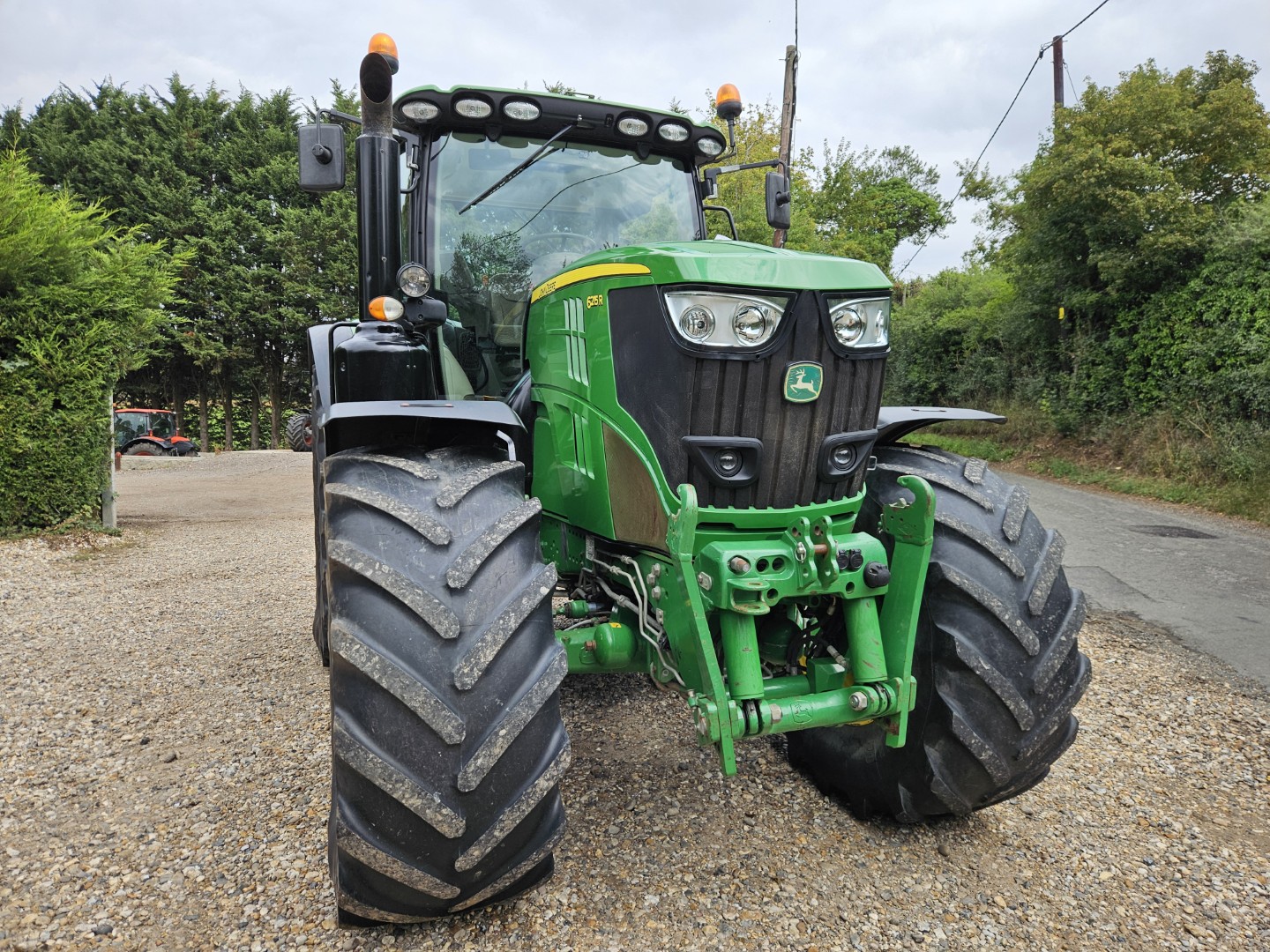 Used John Deere 6215R 4wd Tractor