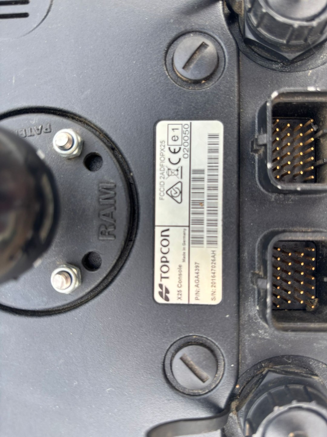 Used Topcon X25 Display Console