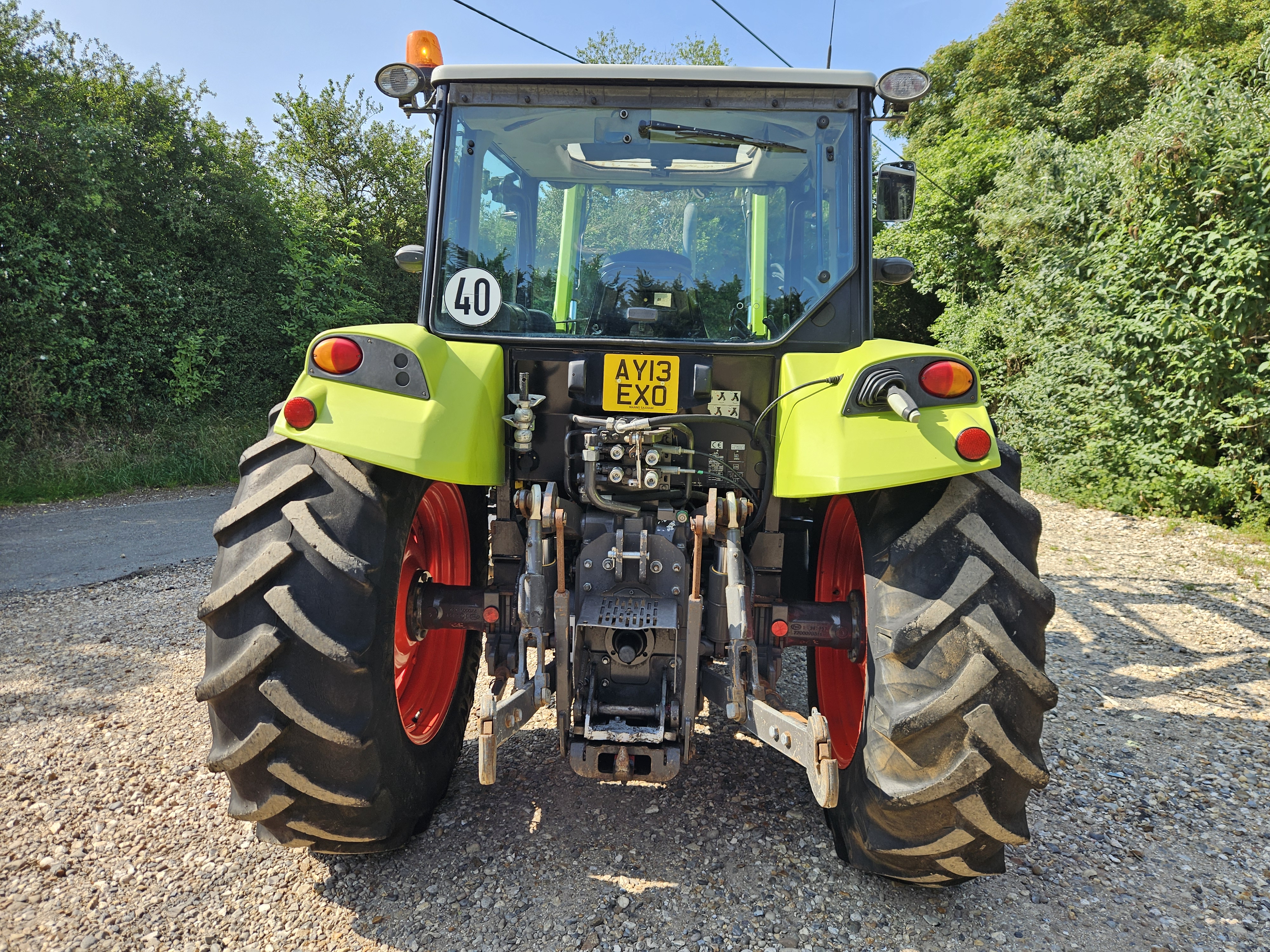 Used Claas Axos 340 4wd Tractor