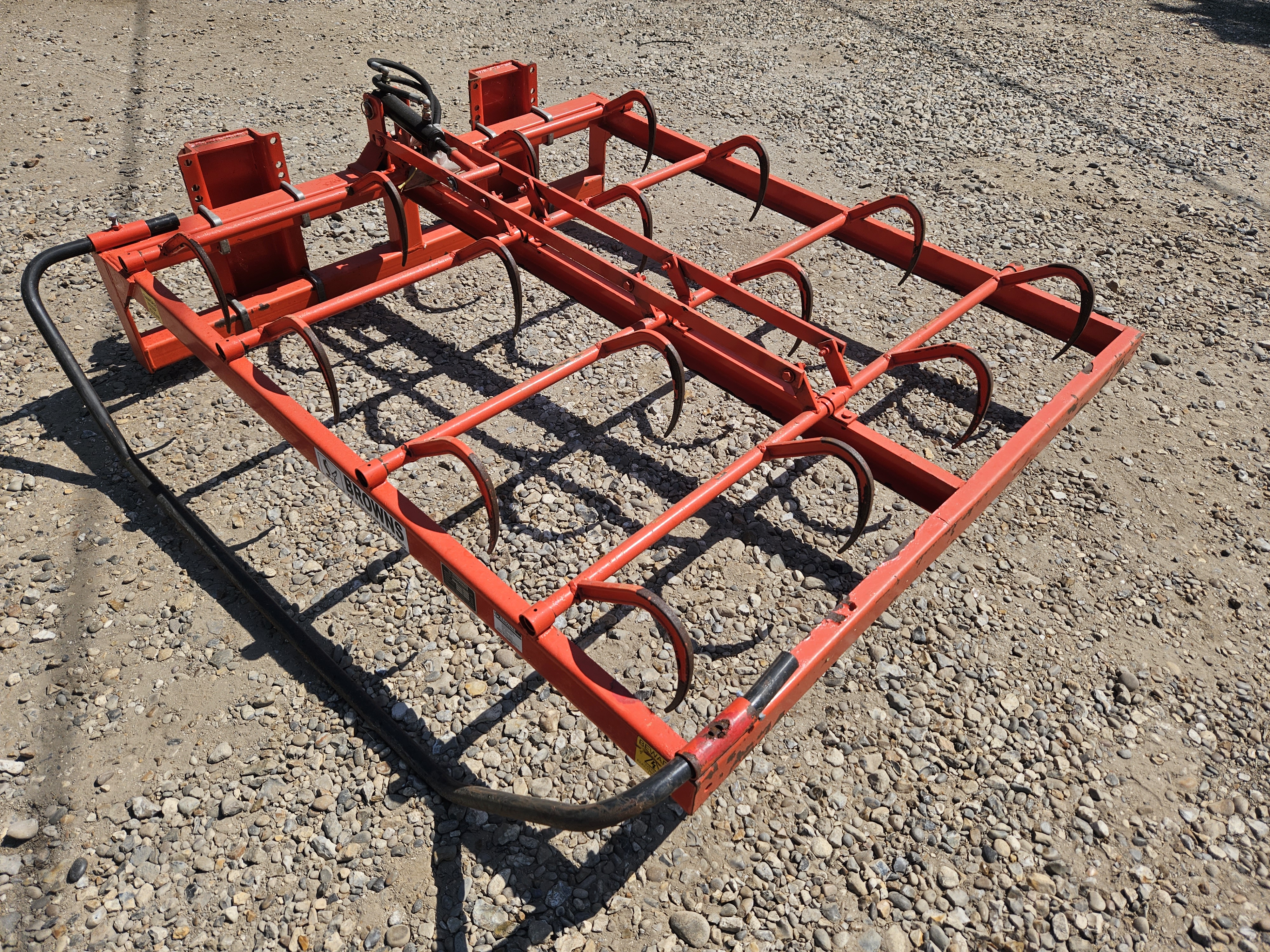Used Browns Buzzard Flat 8 Bale Grab