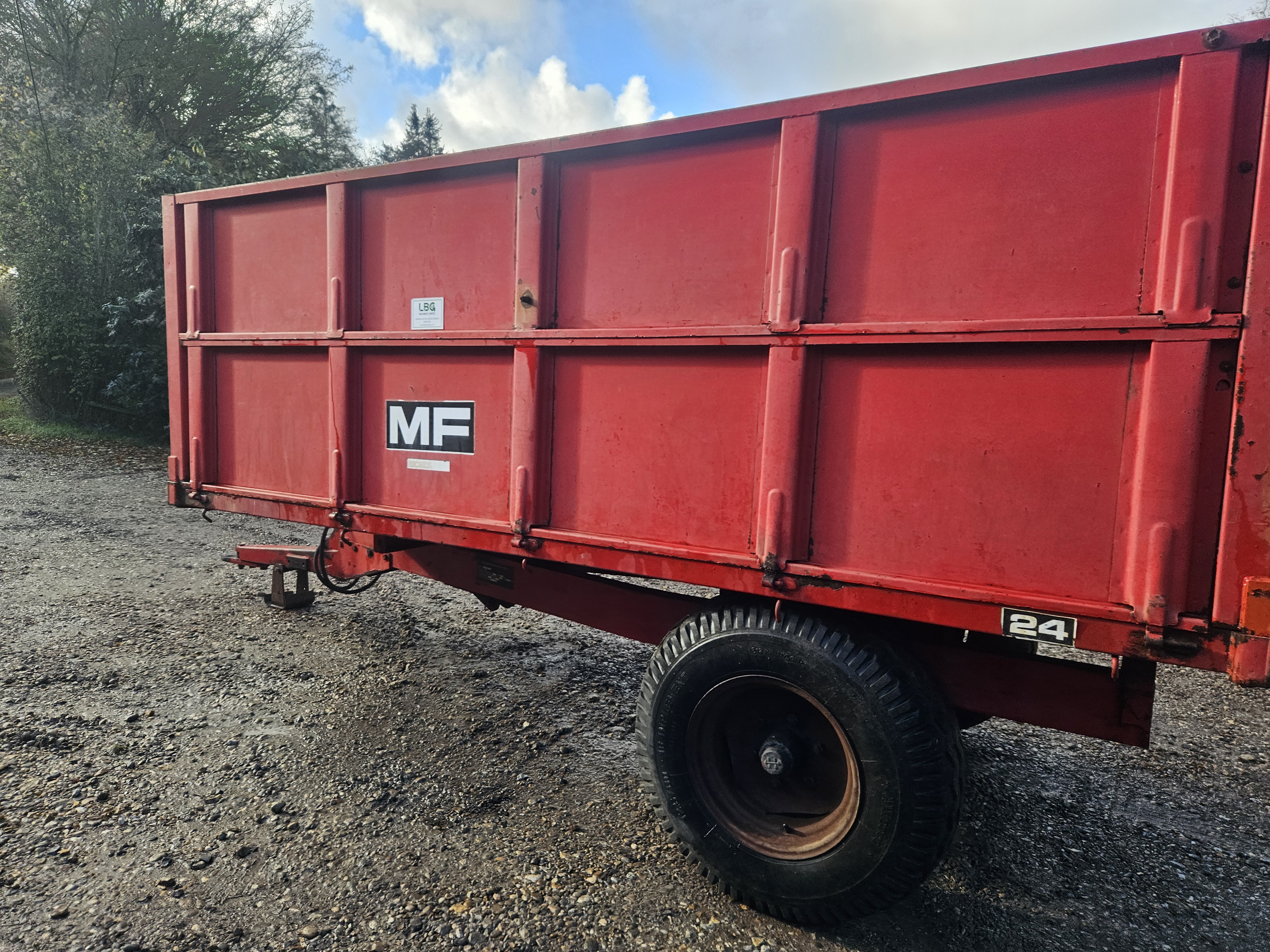 Used Massey Ferguson Trailer