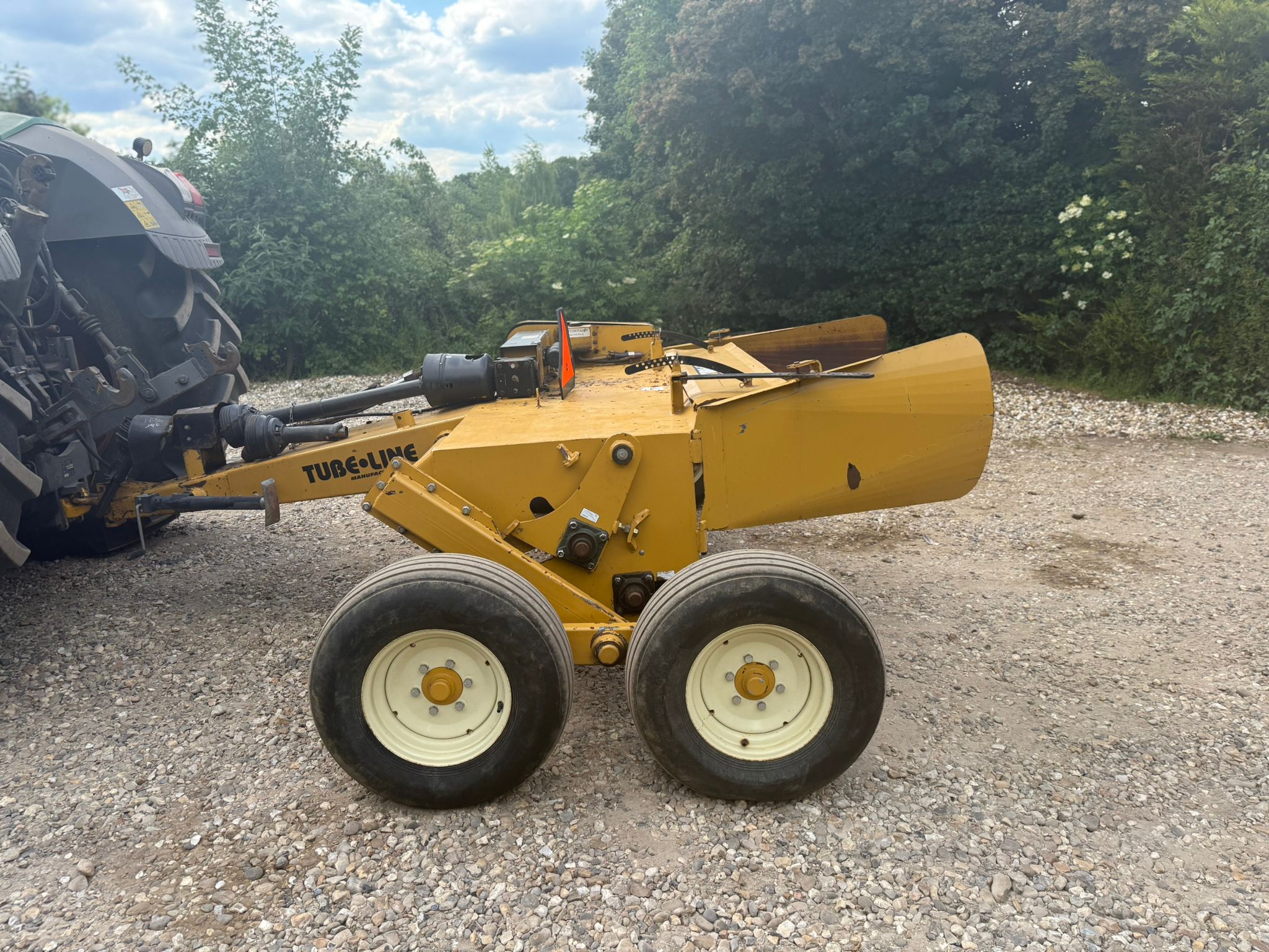 Used Tube Line Accelerator 7500 Hay Conditioner