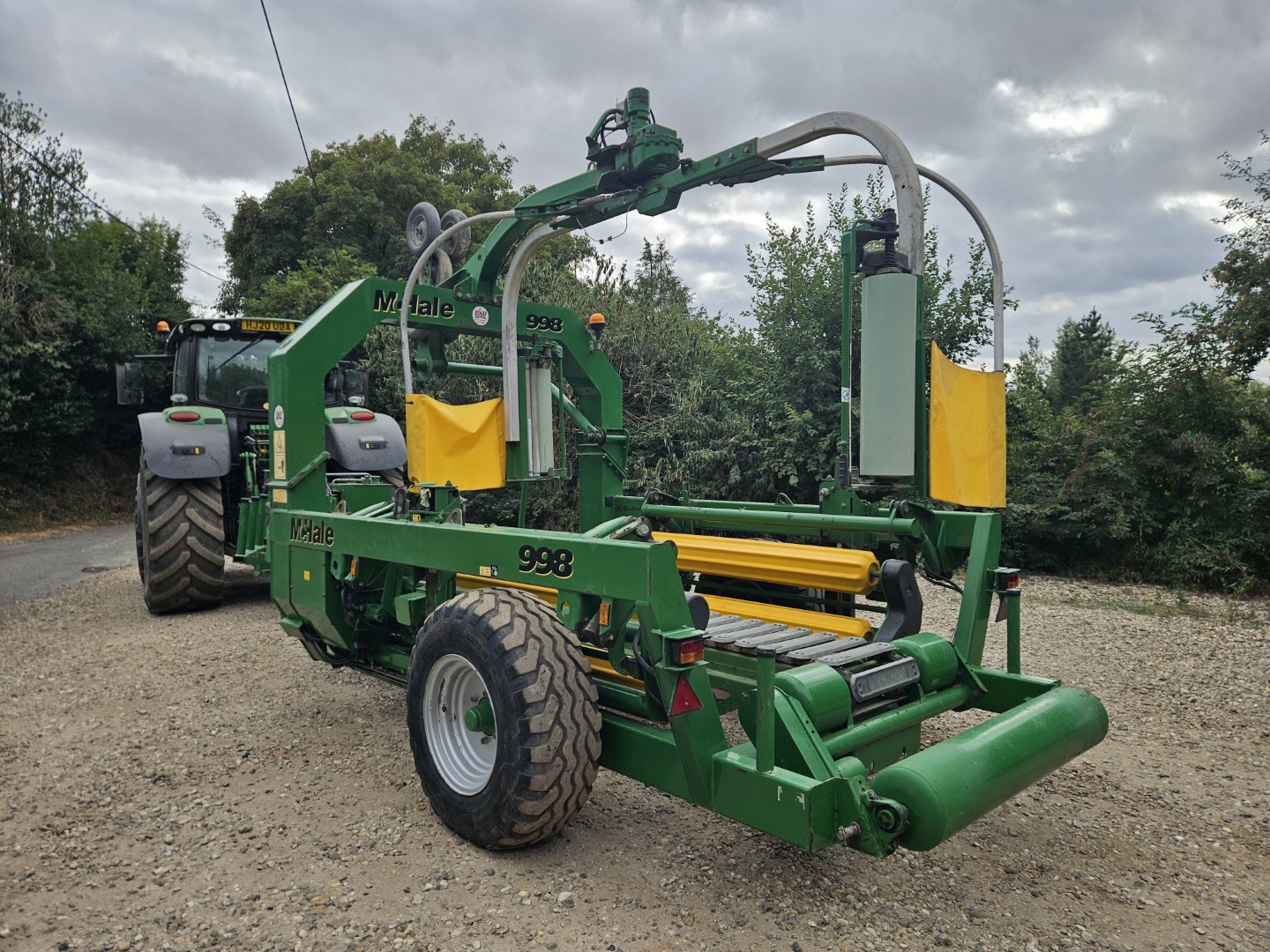 Used McHale 998 Bale Wrapper