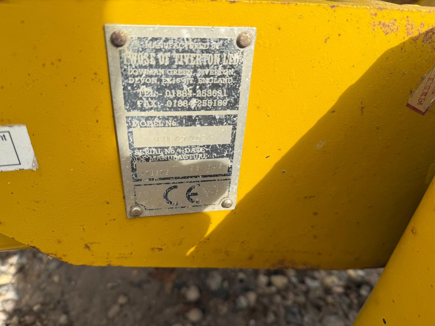 Used Twose 8.2m Cambridge Rolls