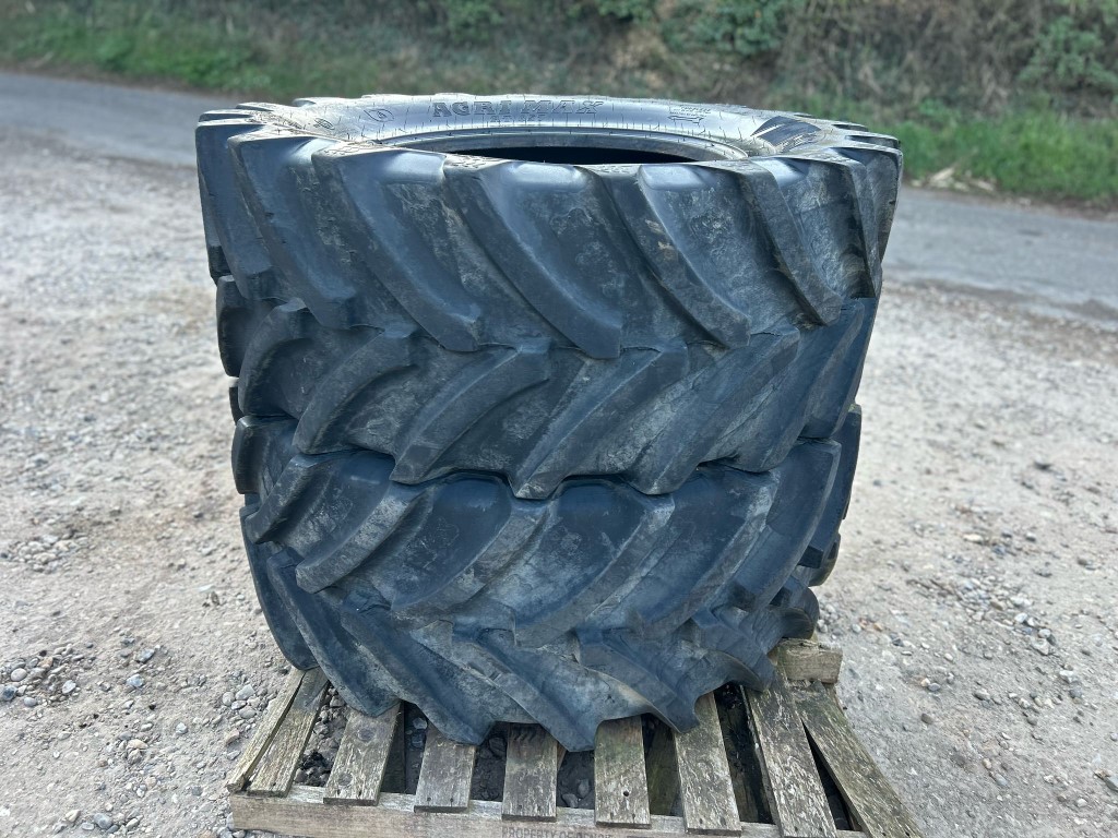 Used BKT Agrimax 540/65 R30 Tyres