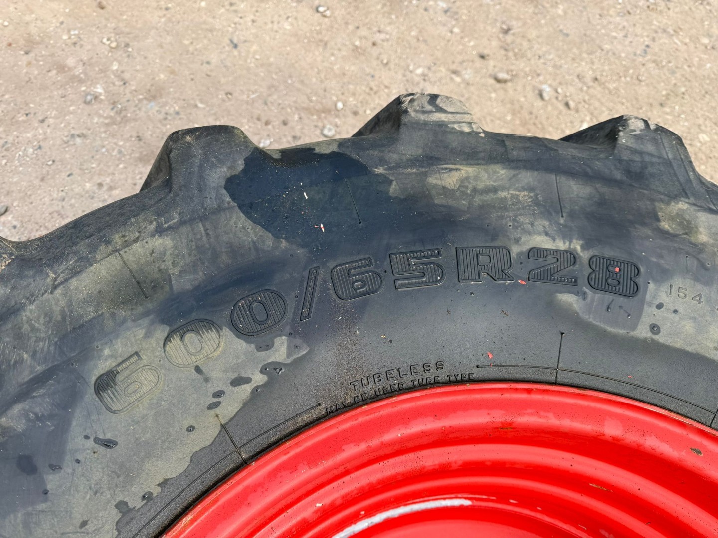 Used Set of Fendt Wheels and Tyres