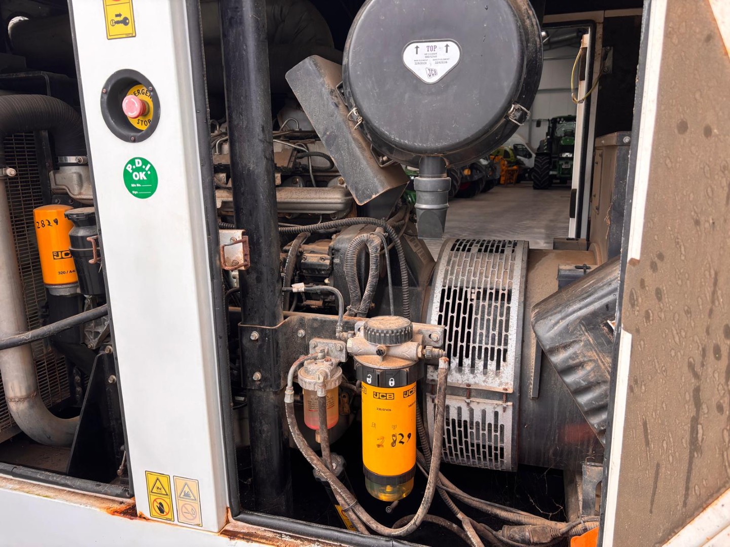 Used JCB G220QS Generator