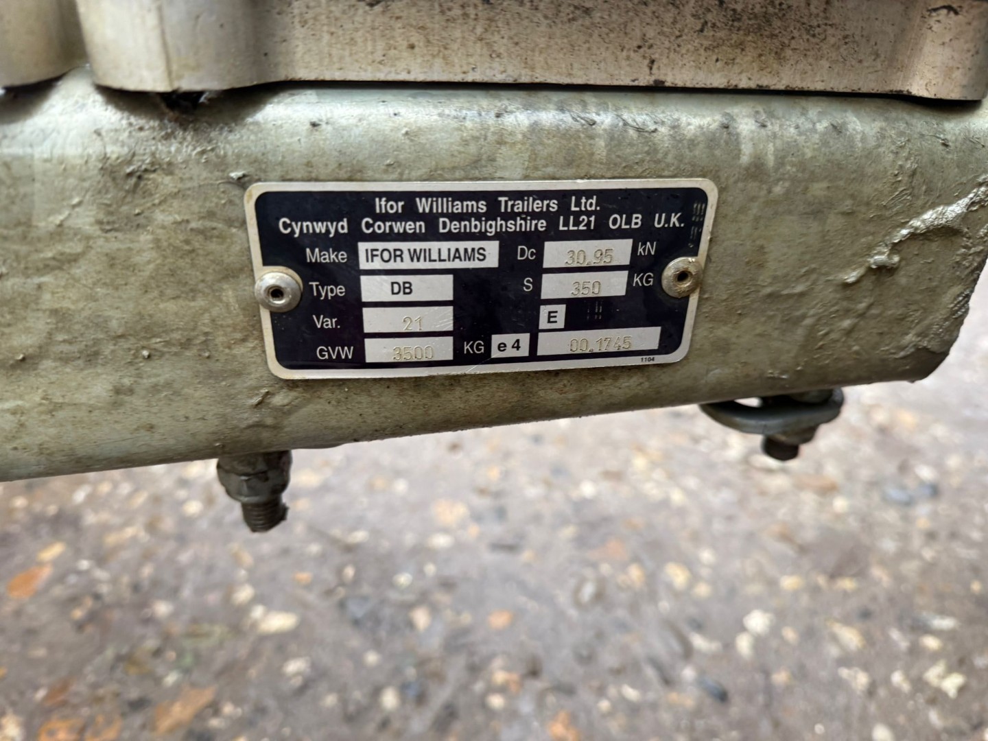 Used Ifor Williams GD105 Trailer