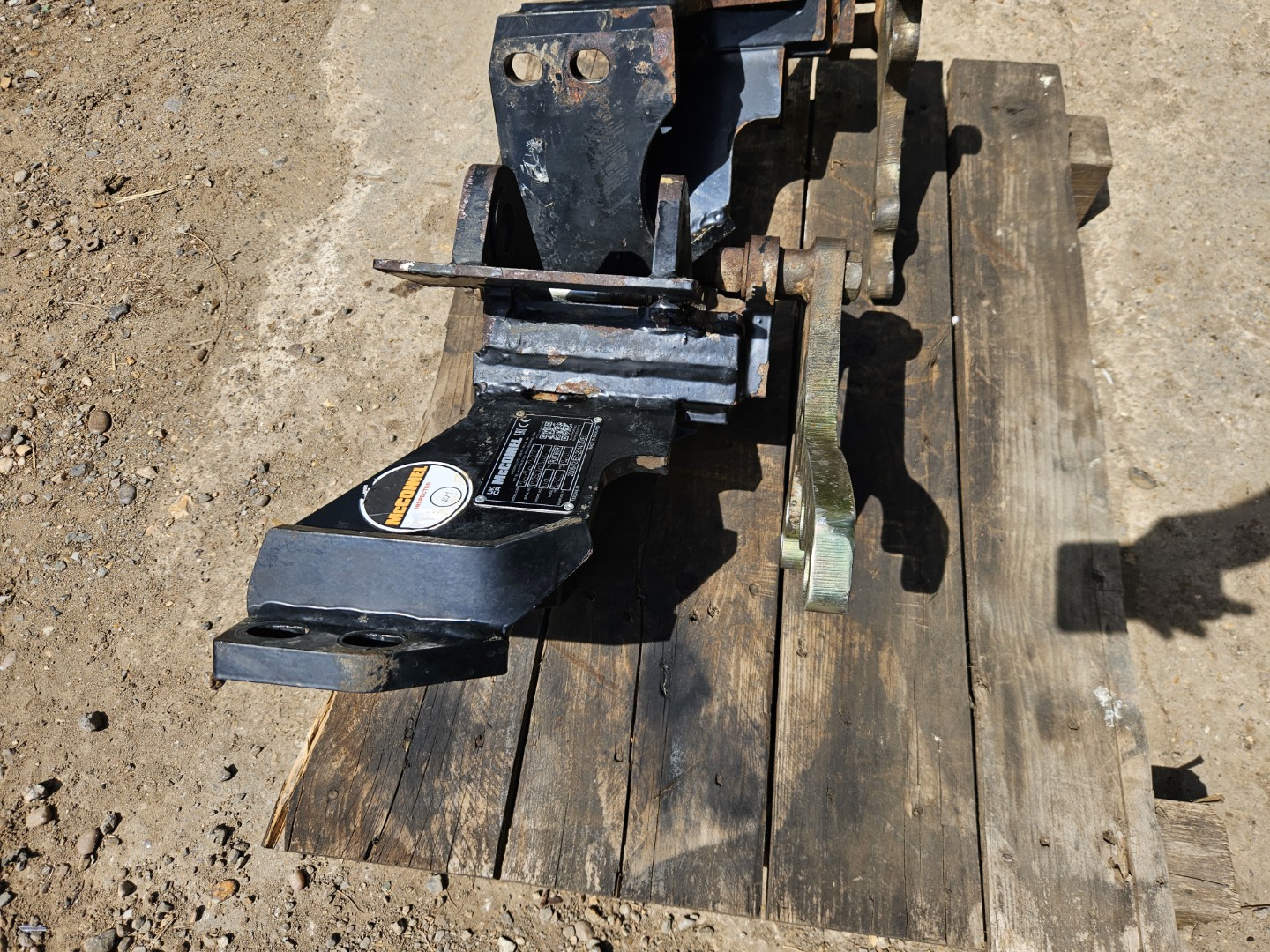 Used McConnel Hedge Cutter Tractor Axle Brackets