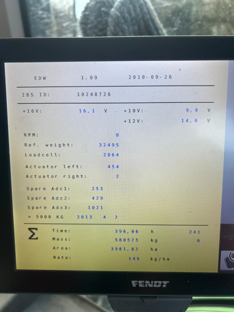 Used Vicon RO-EDW Fertiliser Spreader