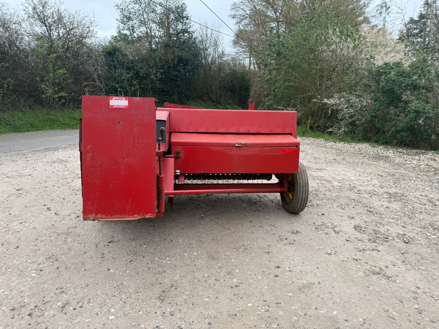 Used Massey Ferguson 124 Conventional Baler