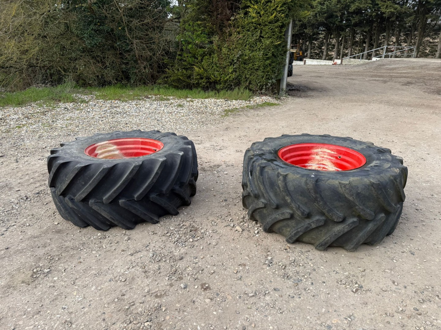 Used Set of Fendt Wheels and Tyres