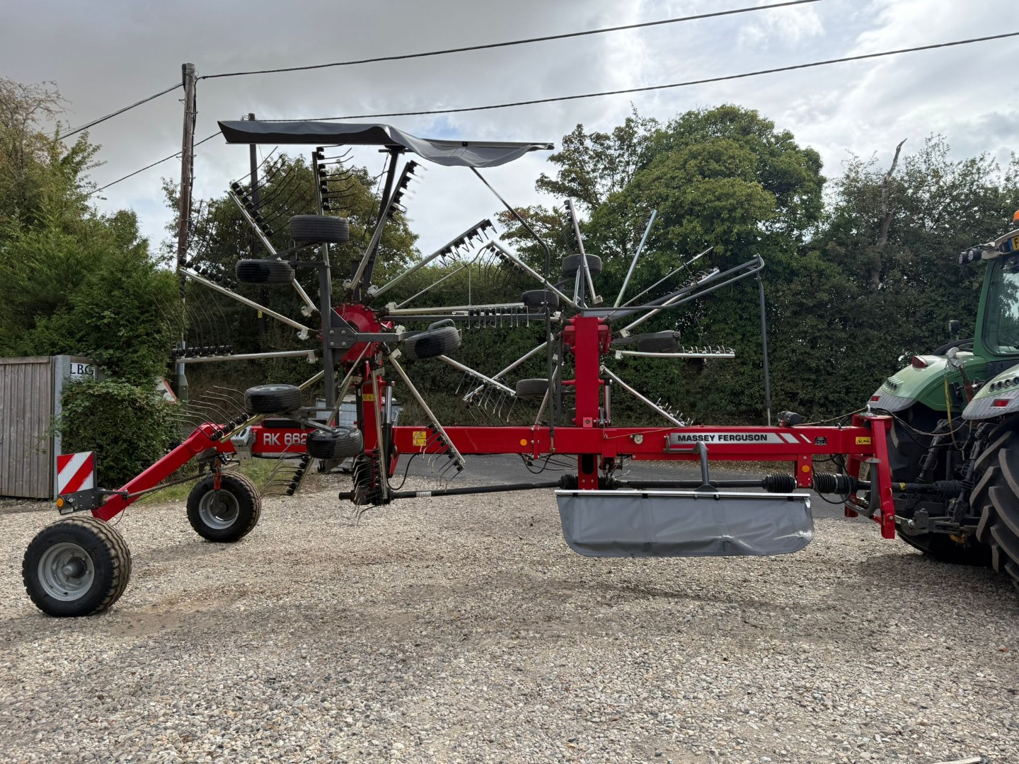 Used Massey Ferguson RK662 SD-TRC Rake