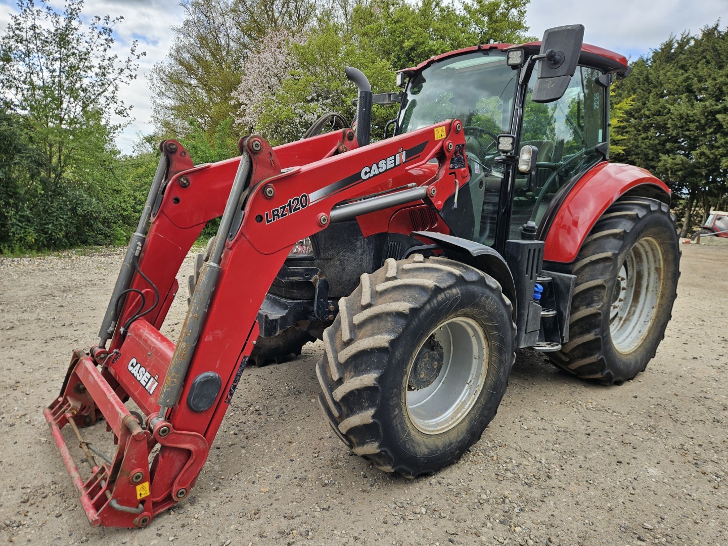 Used Case Luxxum 120 4wd Tractor
