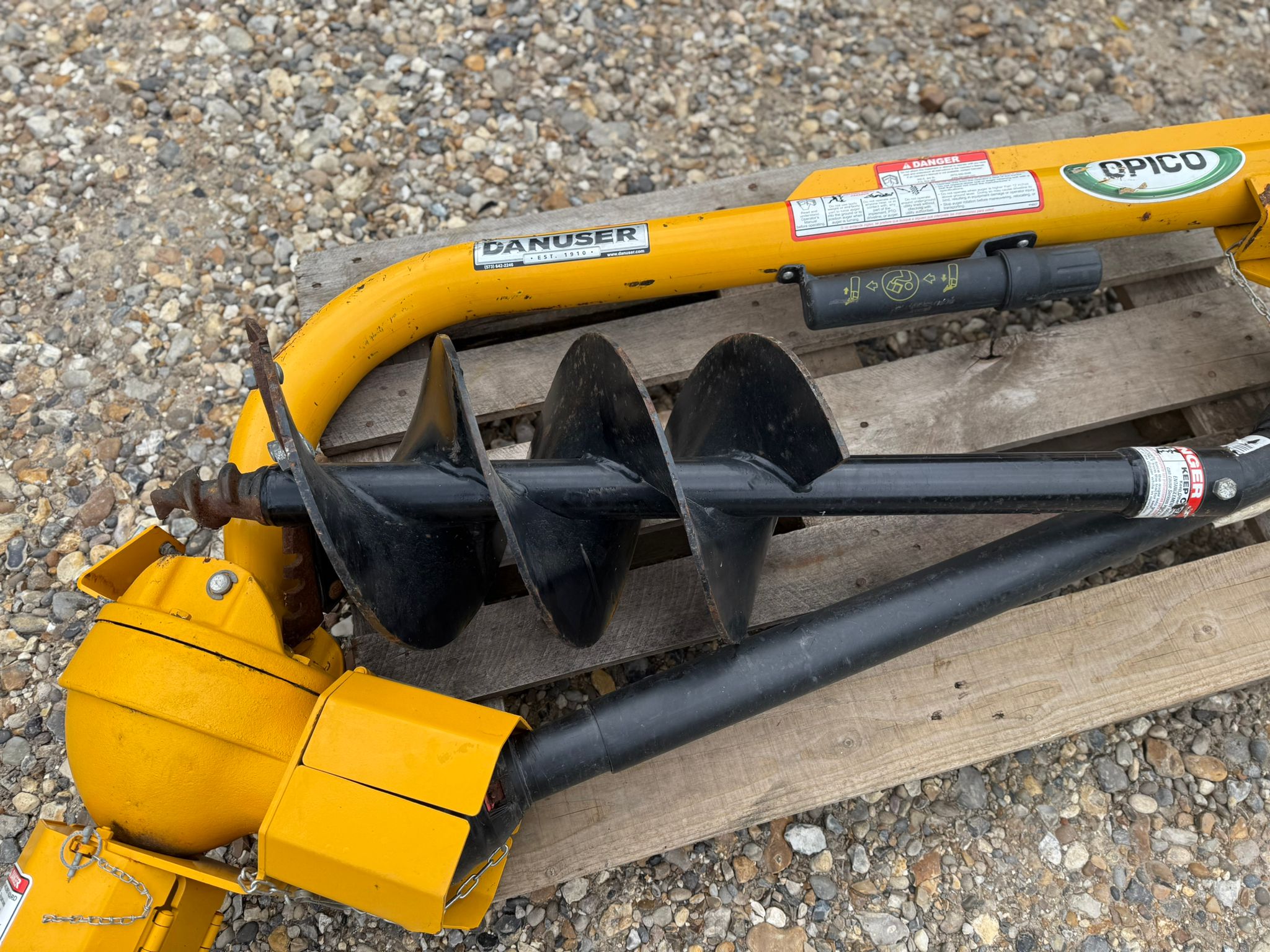 Used Opico Danuso Post Hole Borer