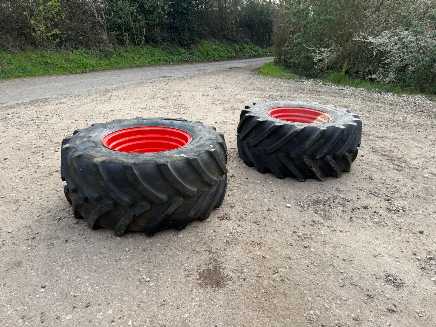 Used Set of Fendt Wheels and Tyres