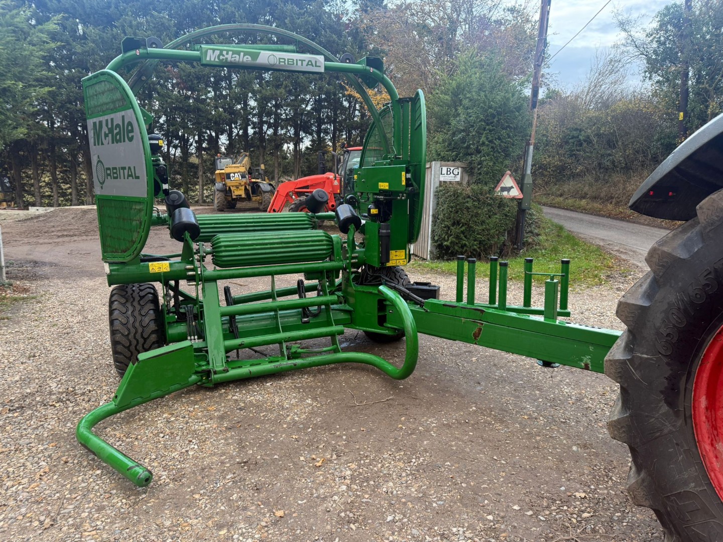 Used McHale Orbital Bale Wrapper