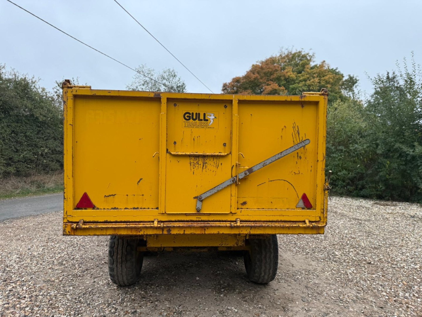Used Gull Grain Trailer