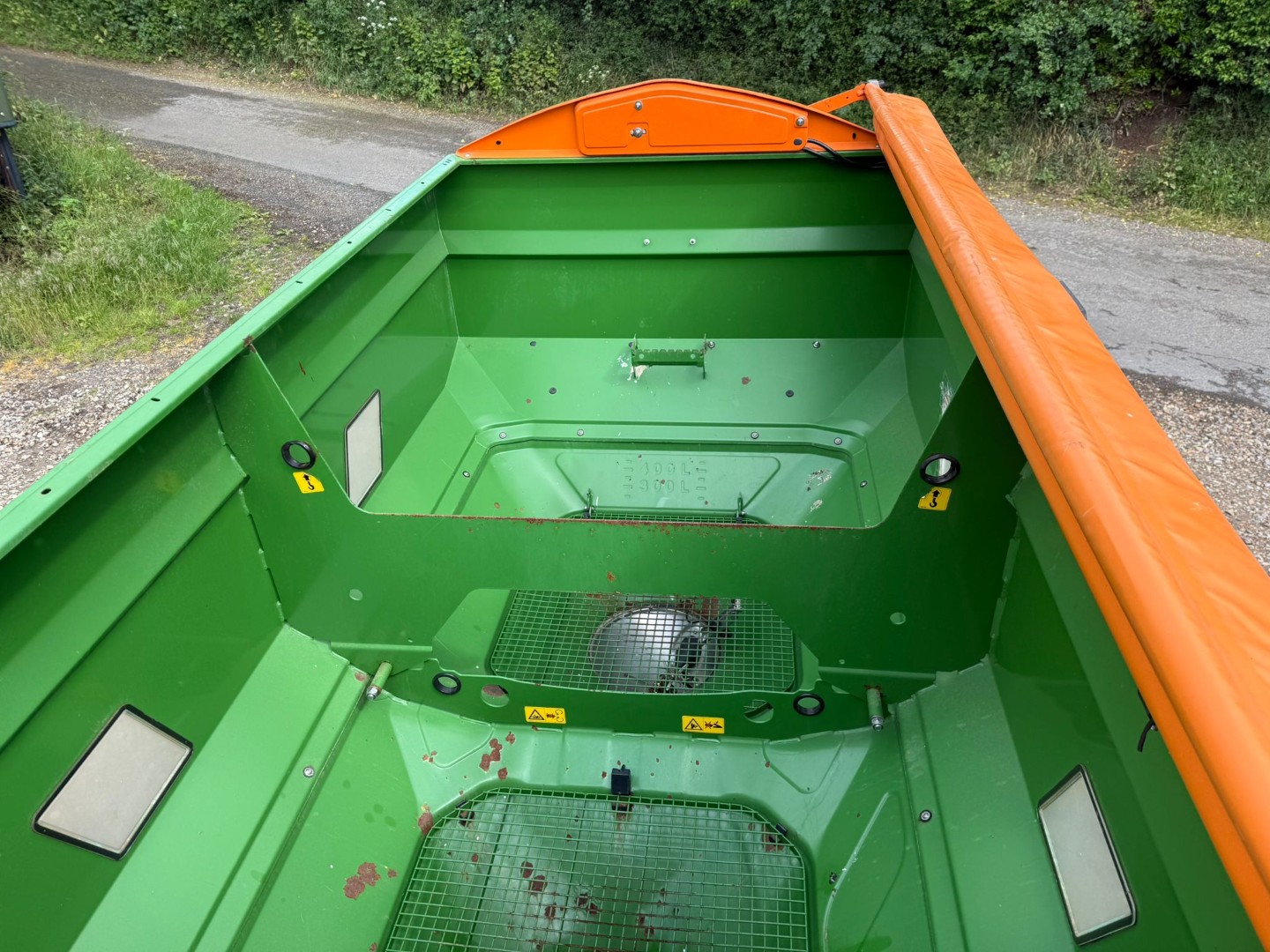 Used Amazone ZA-TS 4200 Profis Hydro Fertiliser Spreader