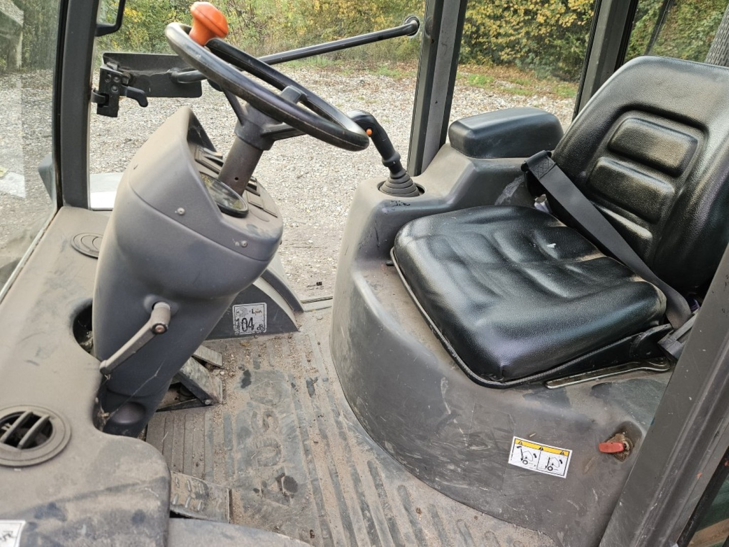 Used Ausa C250H Compact Terrain Forklift