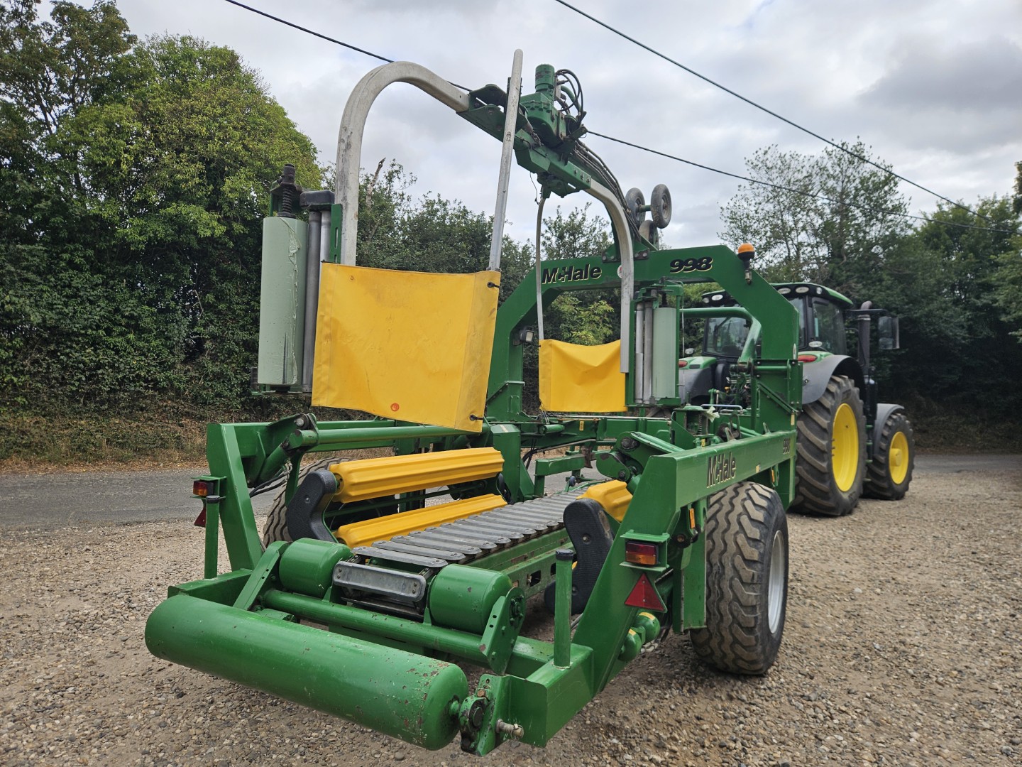 Used McHale 998 Bale Wrapper