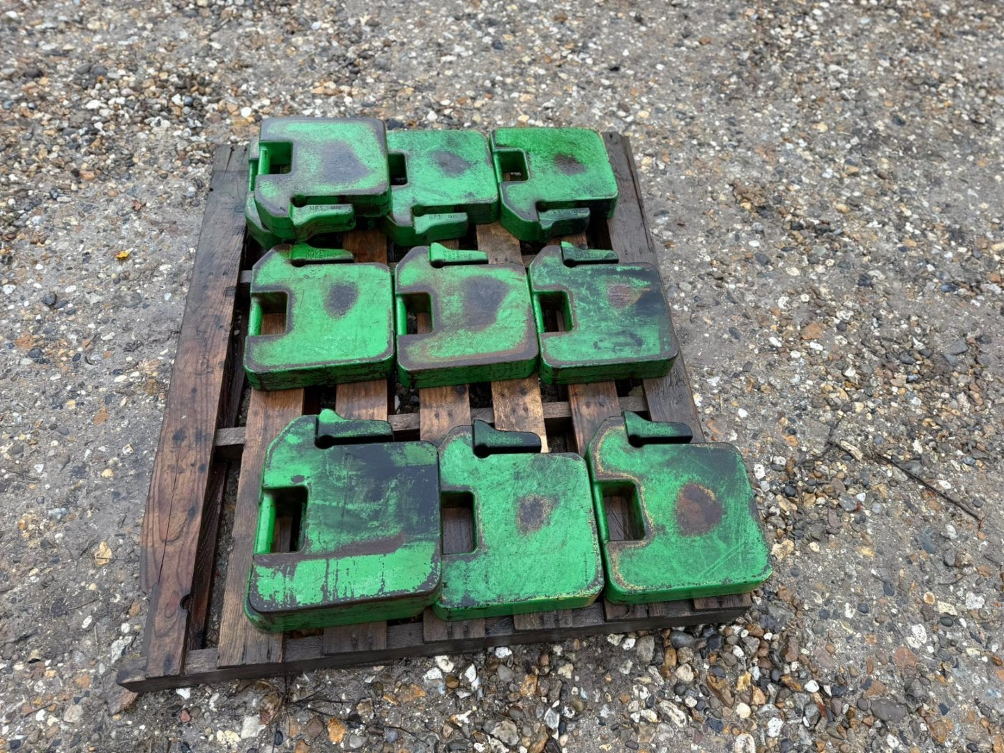 Used John Deere Compact Tractor Front Weights