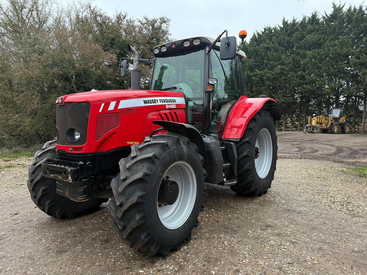 Used Massey Ferguson 6480 4wd Tractor