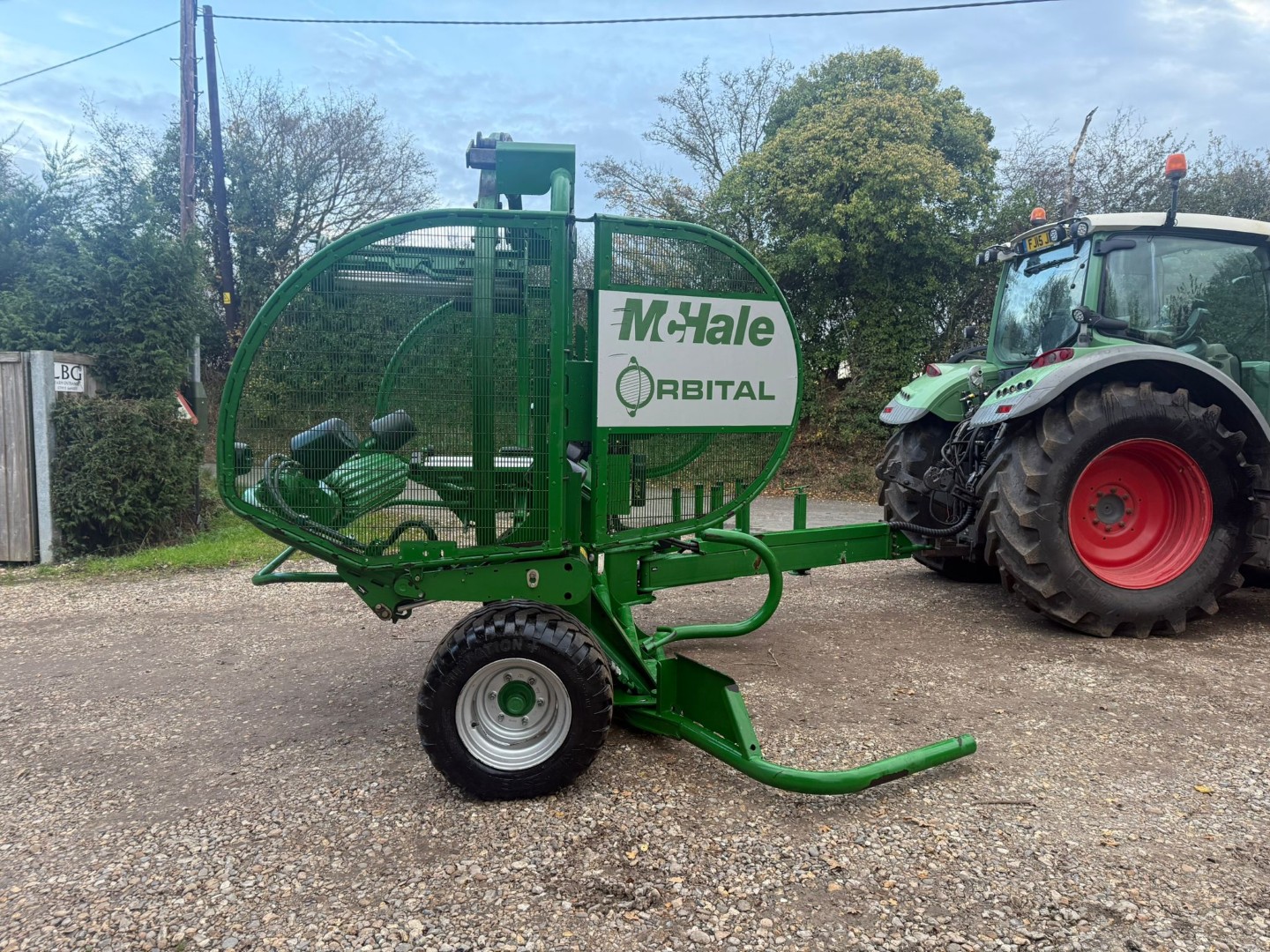 Used McHale Orbital Bale Wrapper