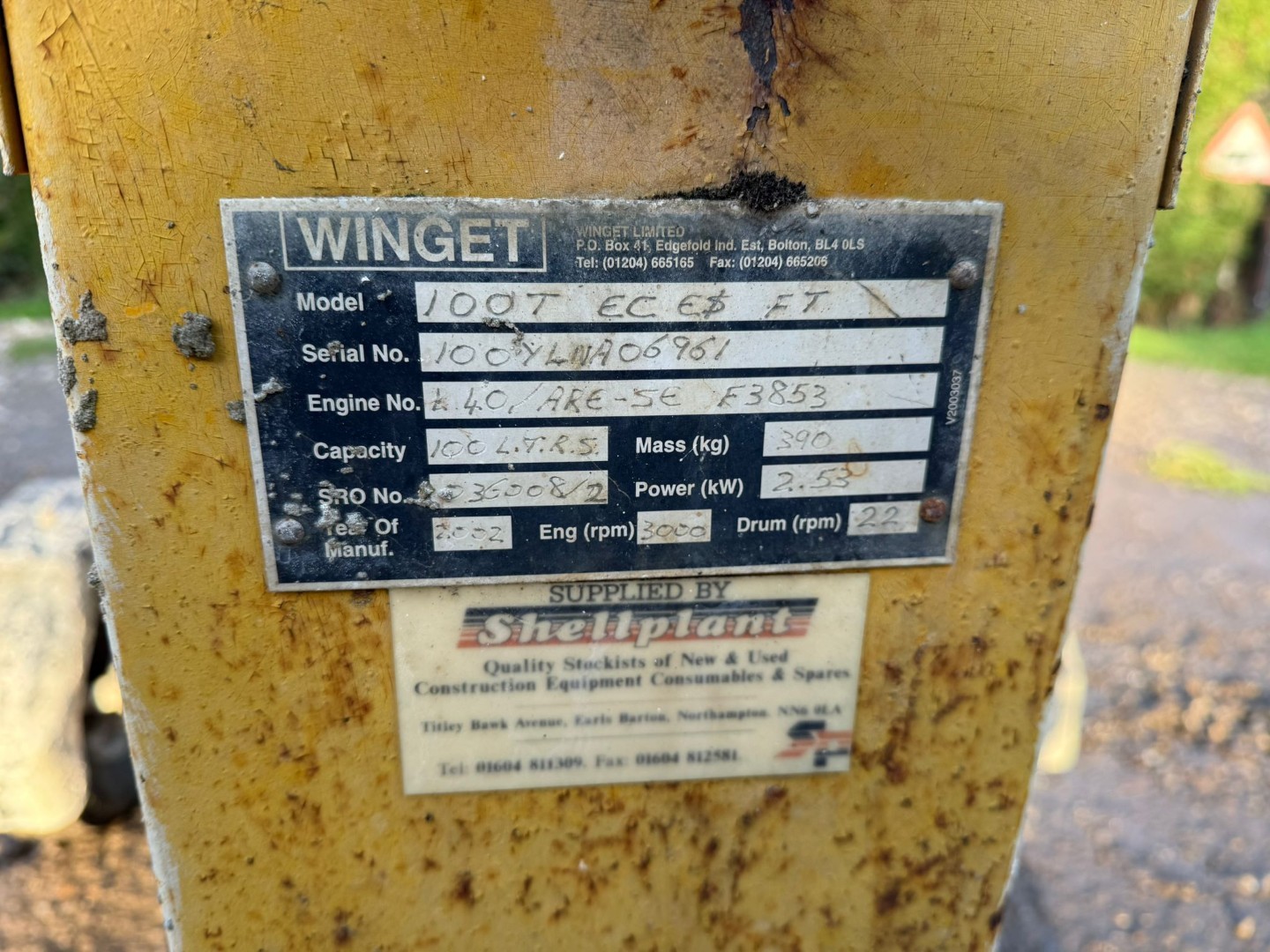Used Winget Cement Mixer