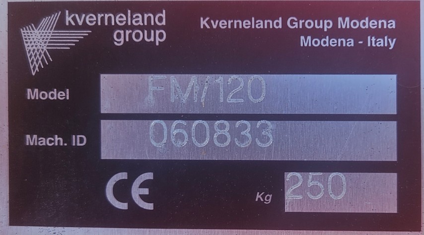 Used Kubota FM/120 Flail Mower