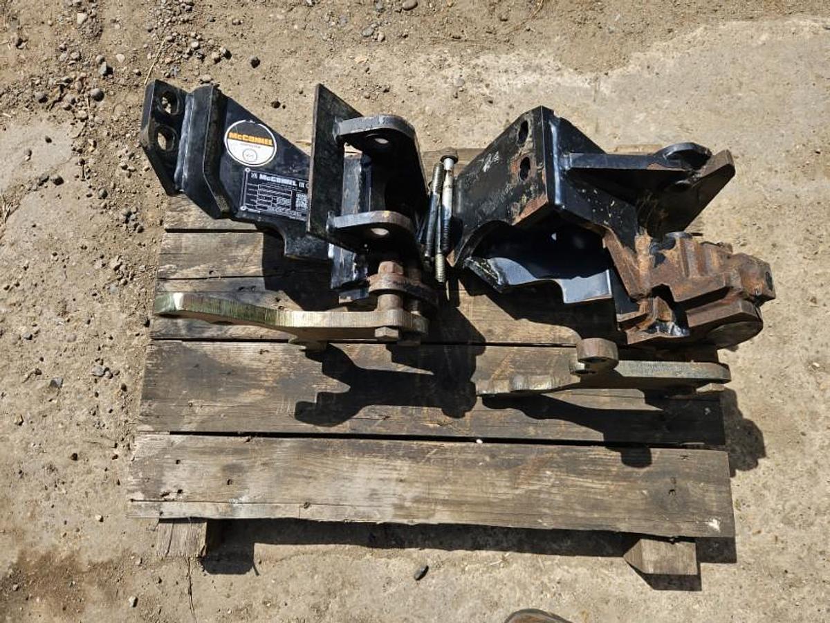 Used McConnel Hedge Cutter Tractor Axle Brackets