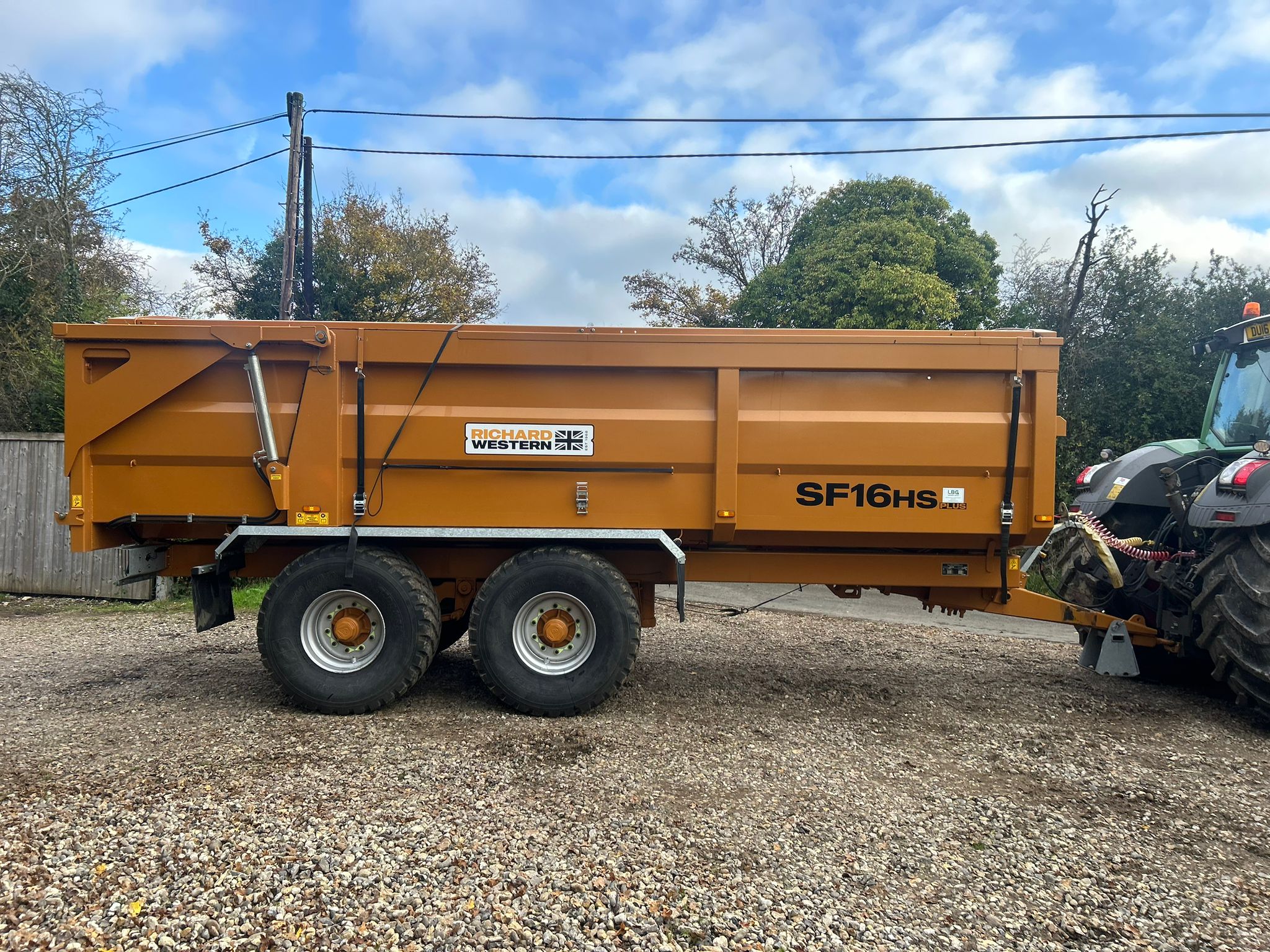 Used Richard Western SF16HS Plus Trailer