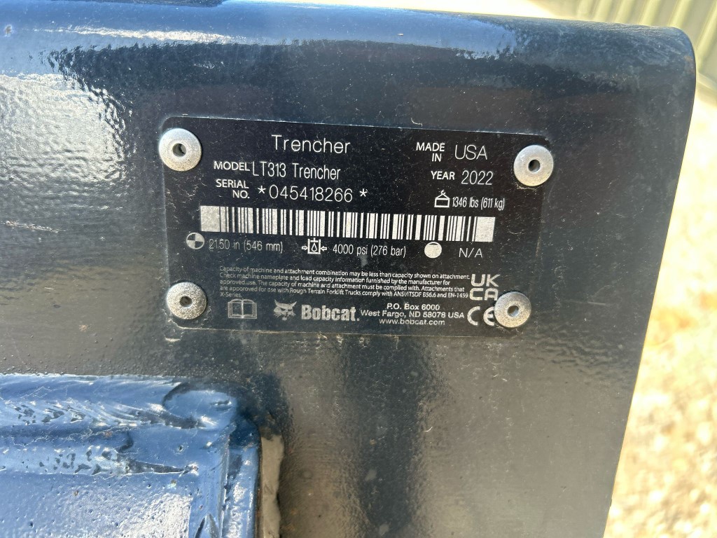 Used Bobcat LT313 Trencher