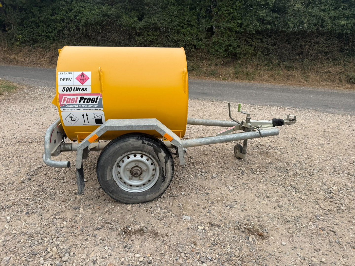 Used Fuel Proof 500L Fuel Bowser