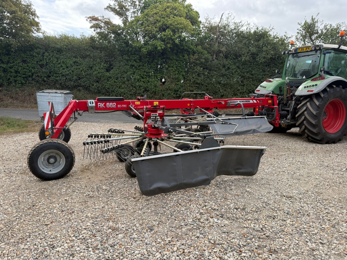 Used Massey Ferguson RK662 SD-TRC Rake
