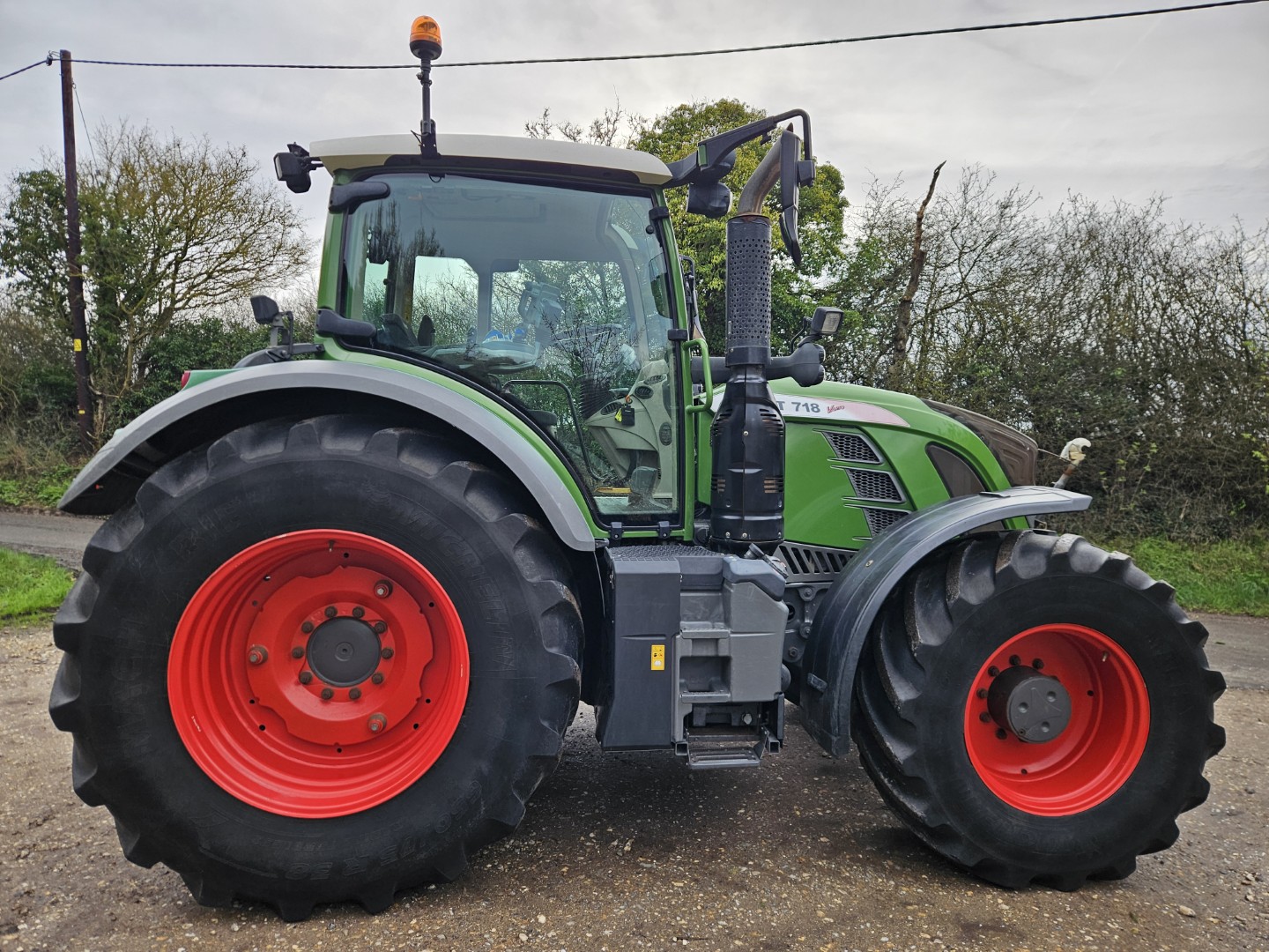 Used Fendt 718 Vario Power Plus 4wd Tractor