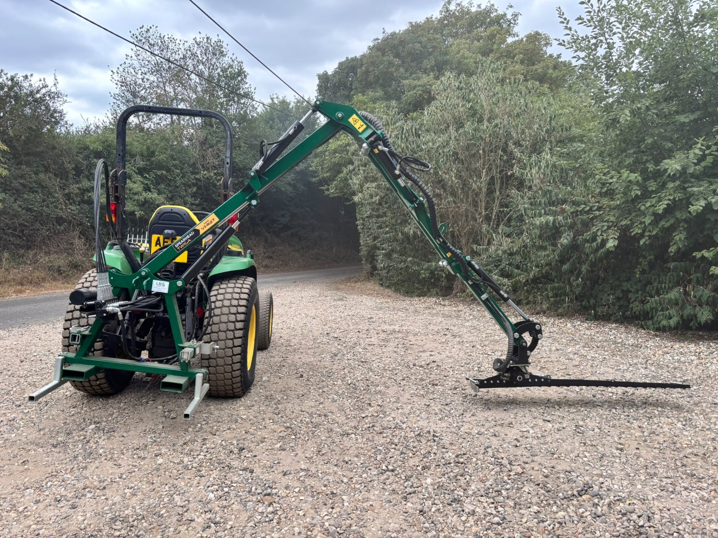 Used Spearhead Twiga VRF 37 Mini Hedge Cutter
