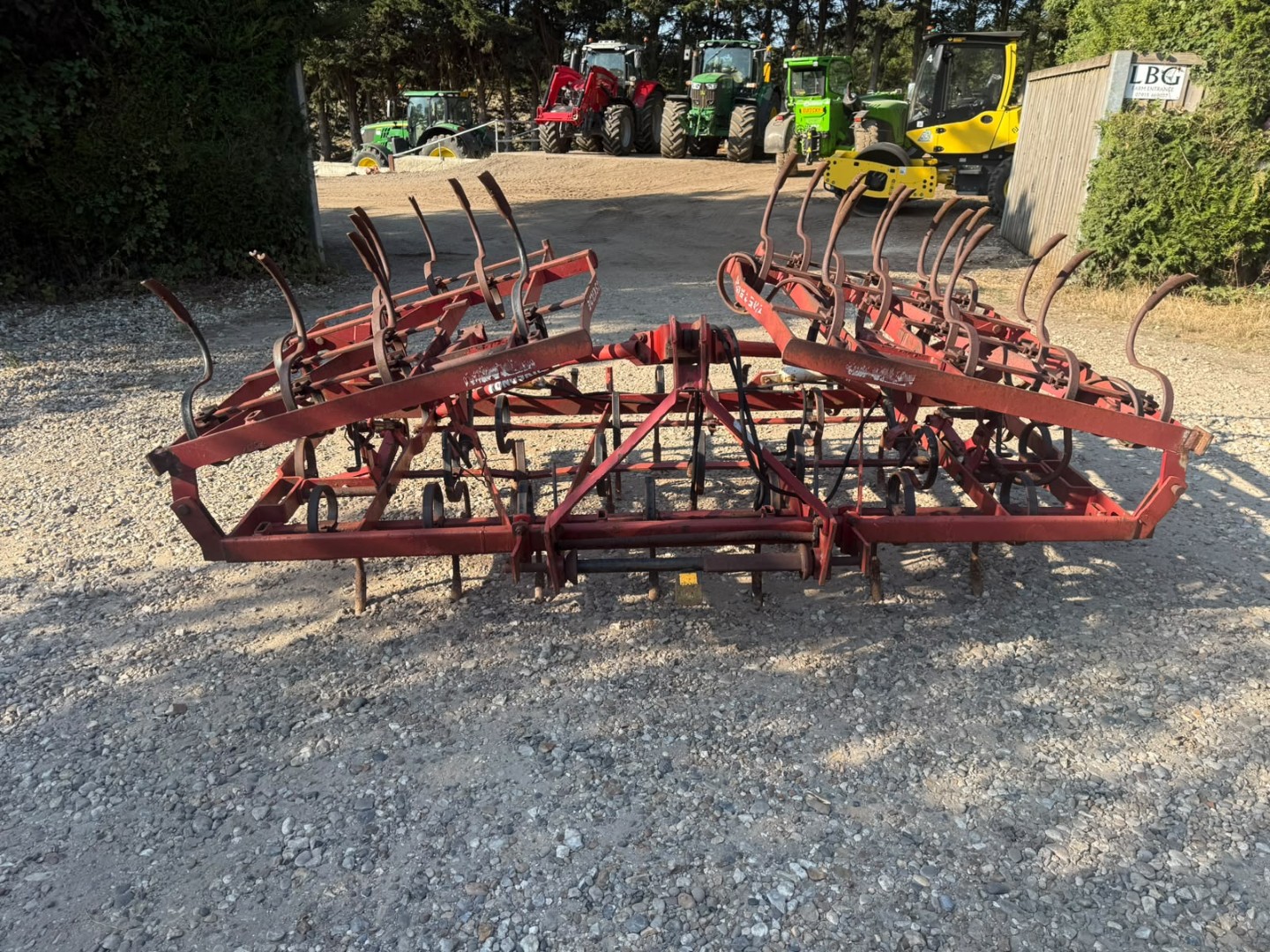 Used Kongskilde Triple K Springtine Cultivator