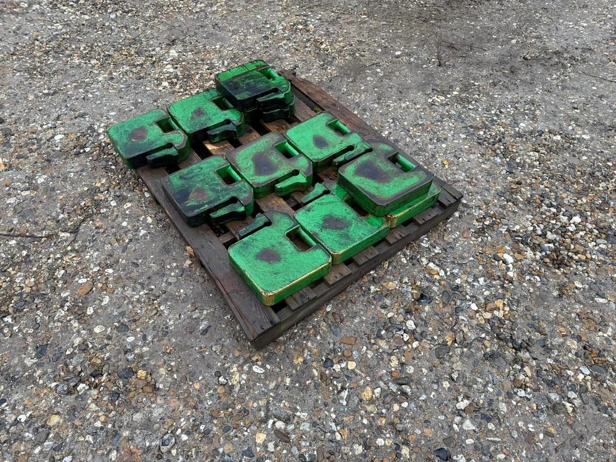Used John Deere Compact Tractor Front Weights