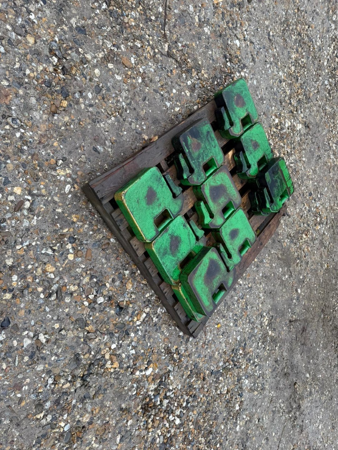 Used John Deere Compact Tractor Front Weights